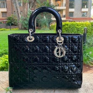 Dior Large Dior Bag Cannage Calfskin Women